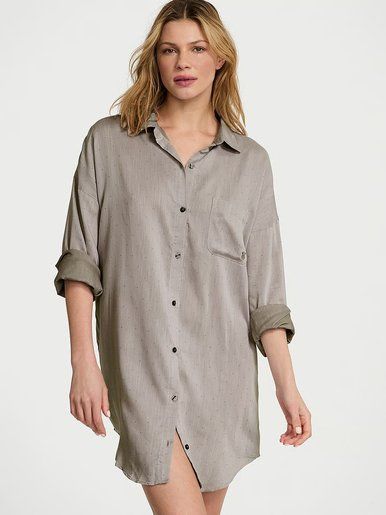 Ночная рубашка Modal-Cotton Sleepshirt Victoria's Secret