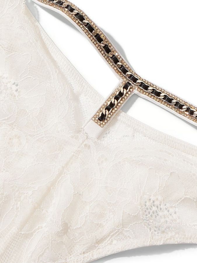 Комплект Кружевный бюстгальтер пуш-ап & Трусии бразилианы Shine Very Sexy Victoria's Secret Комплект Кружевный бюстгальтер пуш-ап & Трусии бразилианы Shine Very Sexy Victoria's Secret