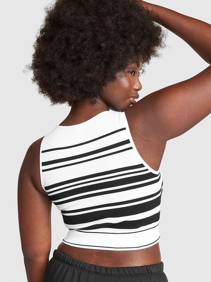 Бесшовный топ в рубчик Seamless PINK Бесшовный топ в рубчик Seamless PINK