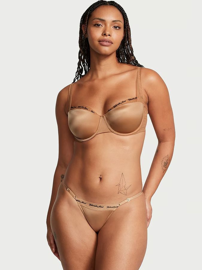 Бюстгальтер балконет Logo Embroidery Very Sexy Victoria's Secret