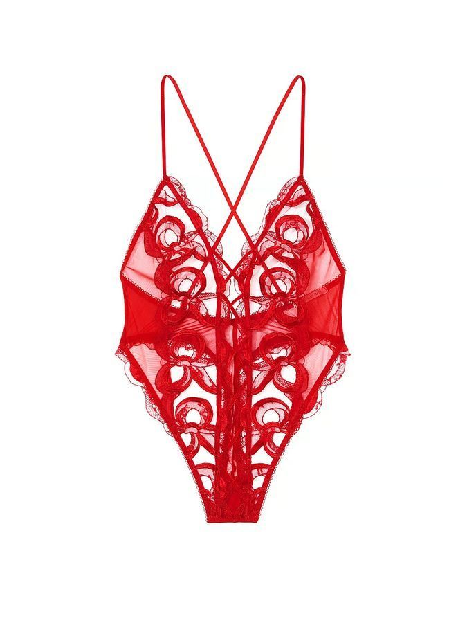 Боди без чашечек Tied-with-a-Bow Very Sexy Victoria's Secret