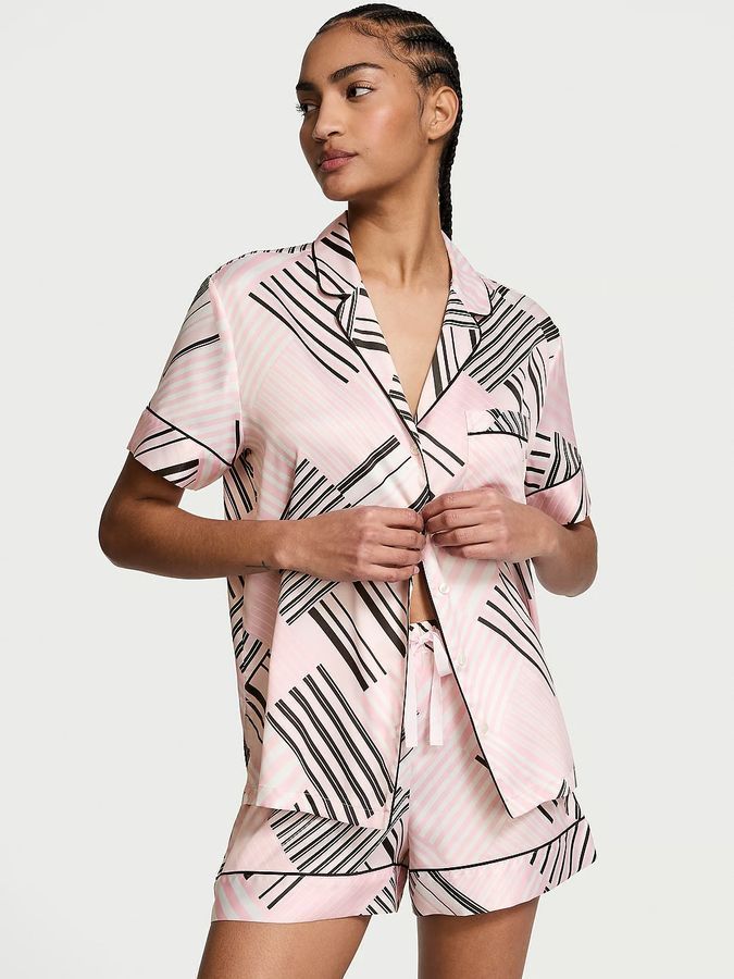 Атласная пижама с шортами Satin Short PjS Victoria's Secret