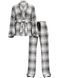 Пижама с штанами Wrap Flannel Long PJ Set Victoria's Secret - 2