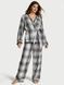Пижама с штанами Wrap Flannel Long PJ Set Victoria's Secret - 1