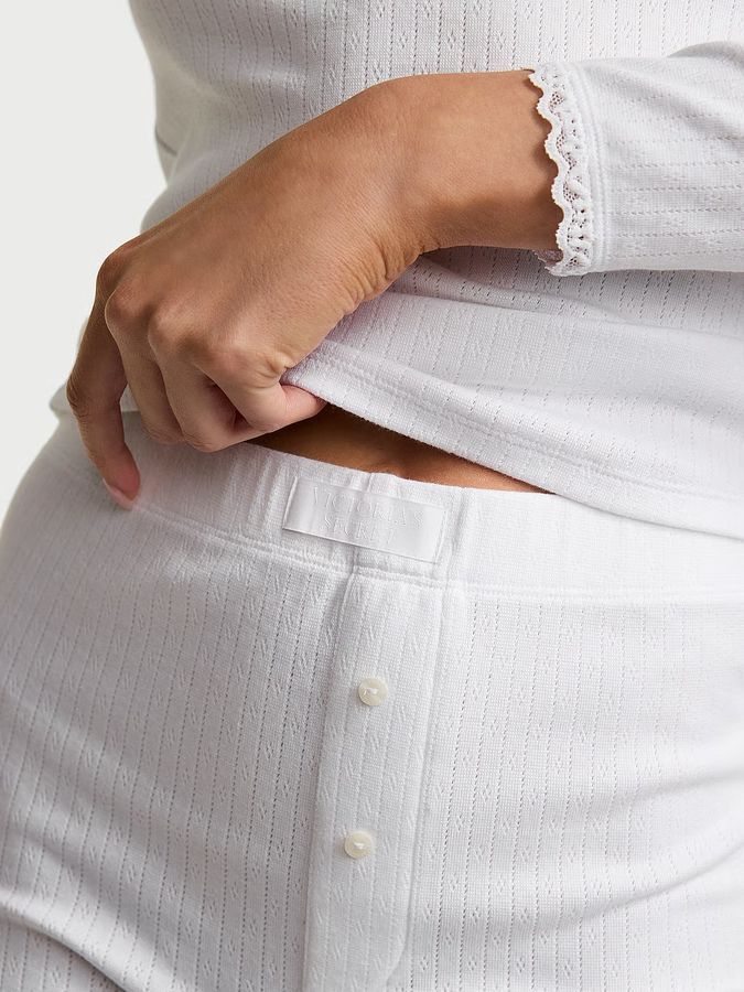 Комлект с шортиками Pointelle Modal Top & Shorts Set Victoria's Secret