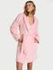 Короткий теплый халат Short Cozy Robe Victoria's Secret - 1