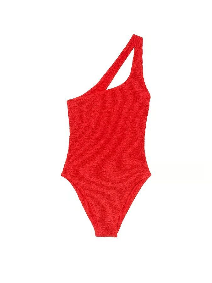 Сдельный купальник Crinkle One-Shoulder Victoria's Secret