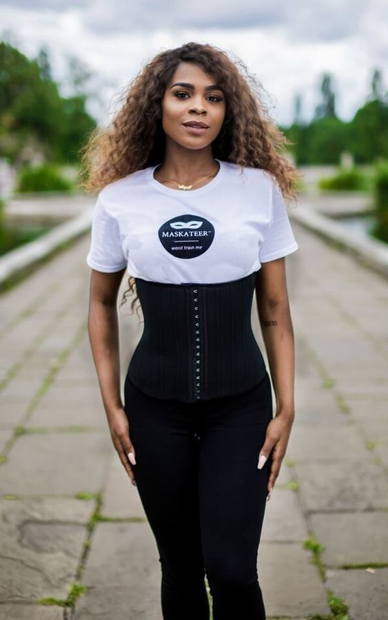 Корректирующий корсет Monochrome Black Maskateer