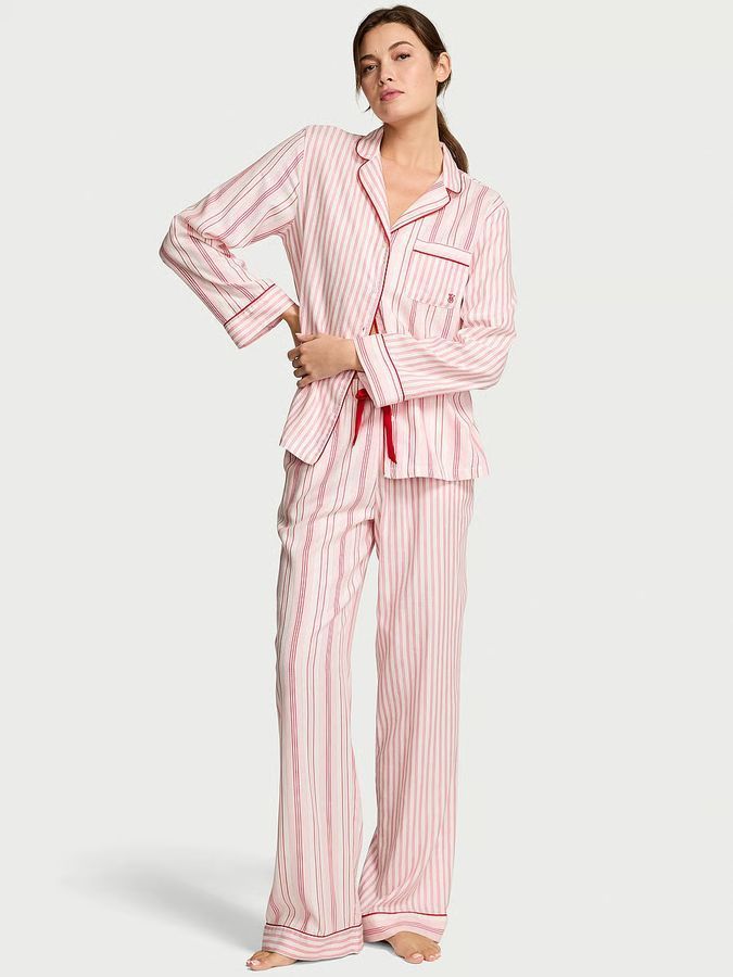 Піжама з штанами Flannel Long PJ Set Victoria's Secret