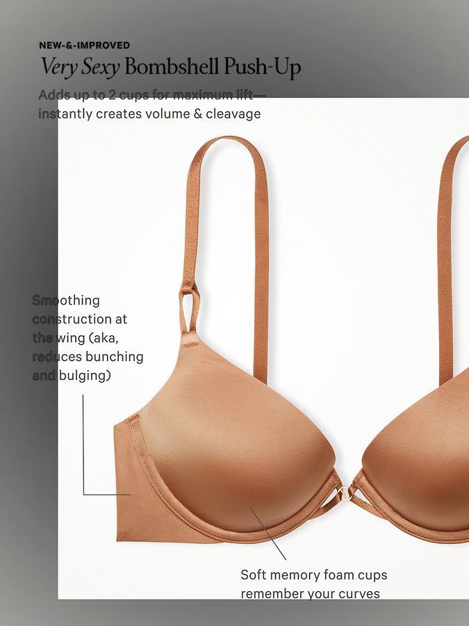 Бюстгалтер двойной пуш-ап Bombshell Shine Very Sexy Victoria's Secret