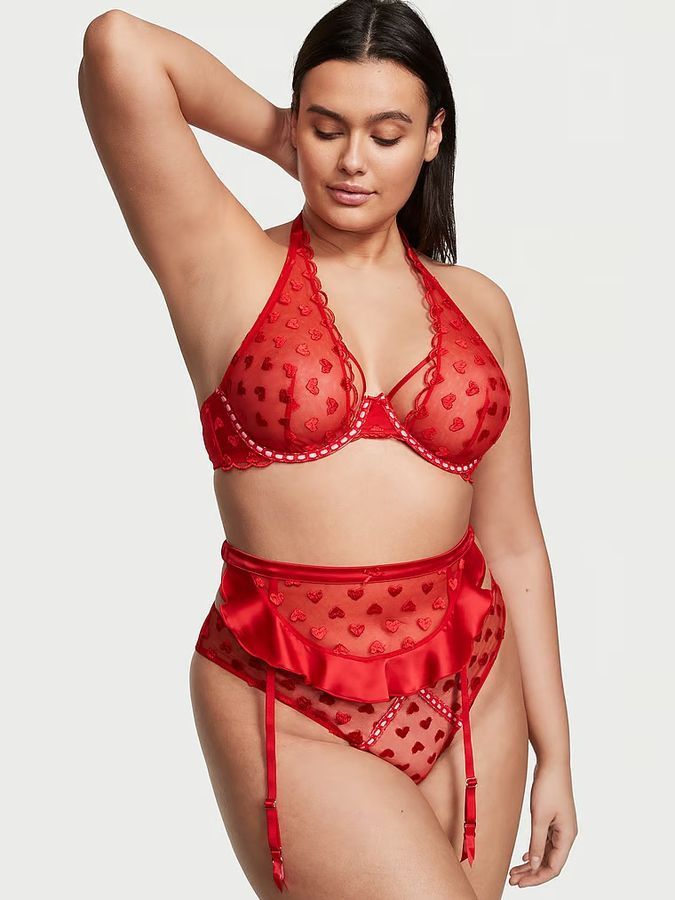 Пояс с подвязками Heart Embroidery Dream Angels Victoria's Secret
