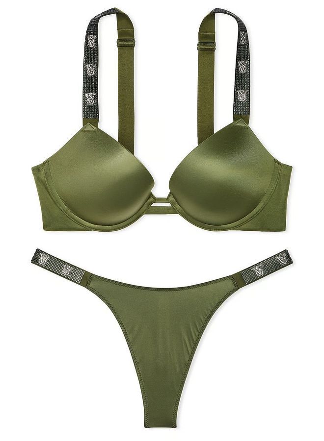 Комплект Бюстгальтер пуш-ап & Трусики VS Shine Victoria's Secret Комплект Бюстгальтер пуш-ап & Трусики VS Shine Victoria's Secret