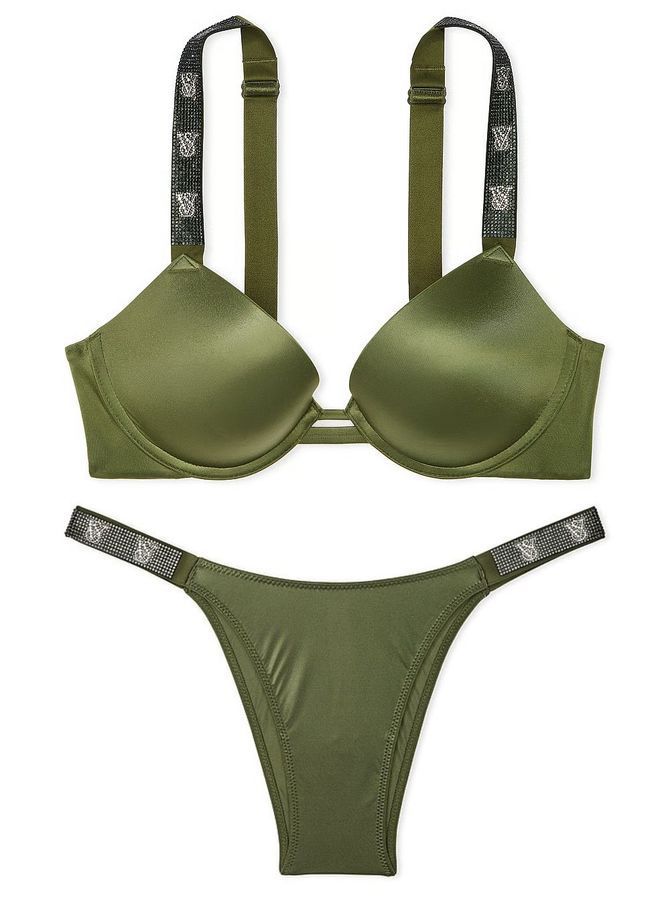 Комплект Бюстгальтер пуш-ап & Трусики VS Shine Victoria's Secret Комплект Бюстгальтер пуш-ап & Трусики VS Shine Victoria's Secret