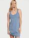Хлопковая ночная рубашка Racerback Tank Sleepshirt Victoria's Secret - 1