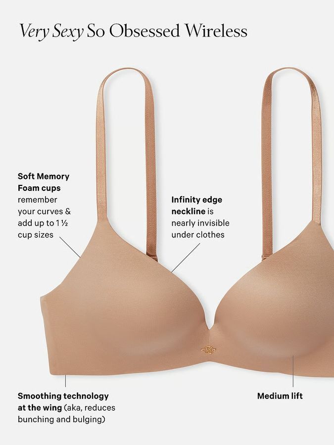 Бюстгальтер пуш-ап So Obsessed Very Sexy Victoria's Secret Бюстгальтер пуш-ап So Obsessed Very Sexy Victoria's Secret