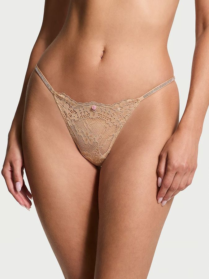 Трусики стринги Twinkle Strap Dream Angels Victoria's Secret