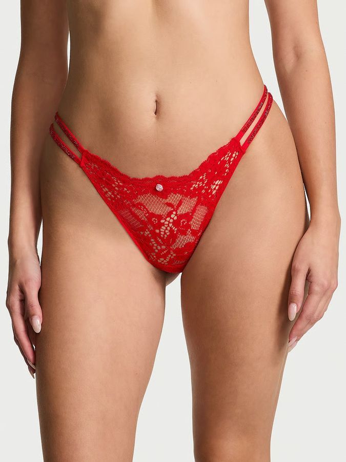 Кружевные трусики бразилианы Twinkle Strap Dream Angels Victoria's Secret