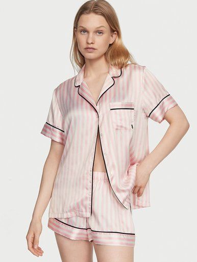 Атласная пижама с шортами Satin Short PjS Victoria's Secret