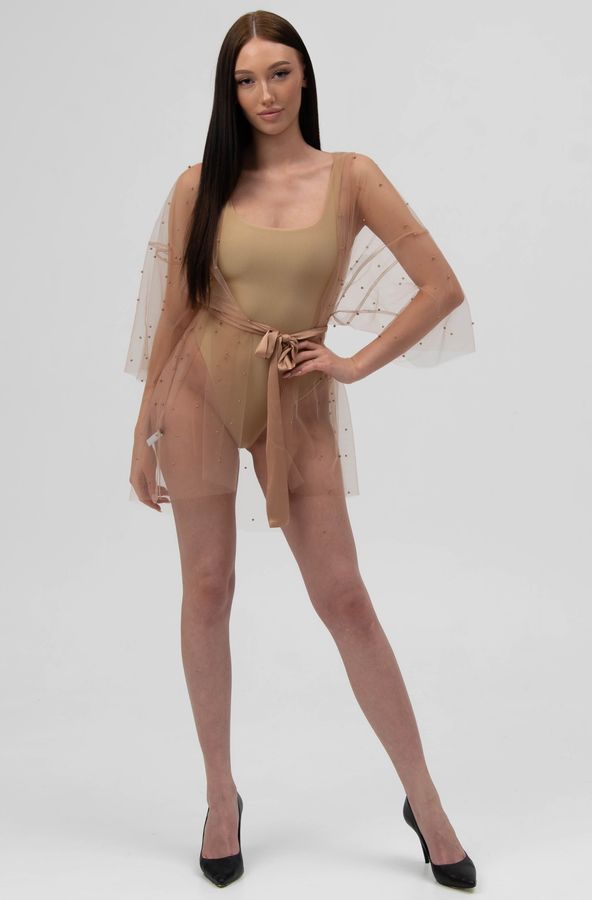 Шифоновая короткая туника для пляжа SS Secret Shop