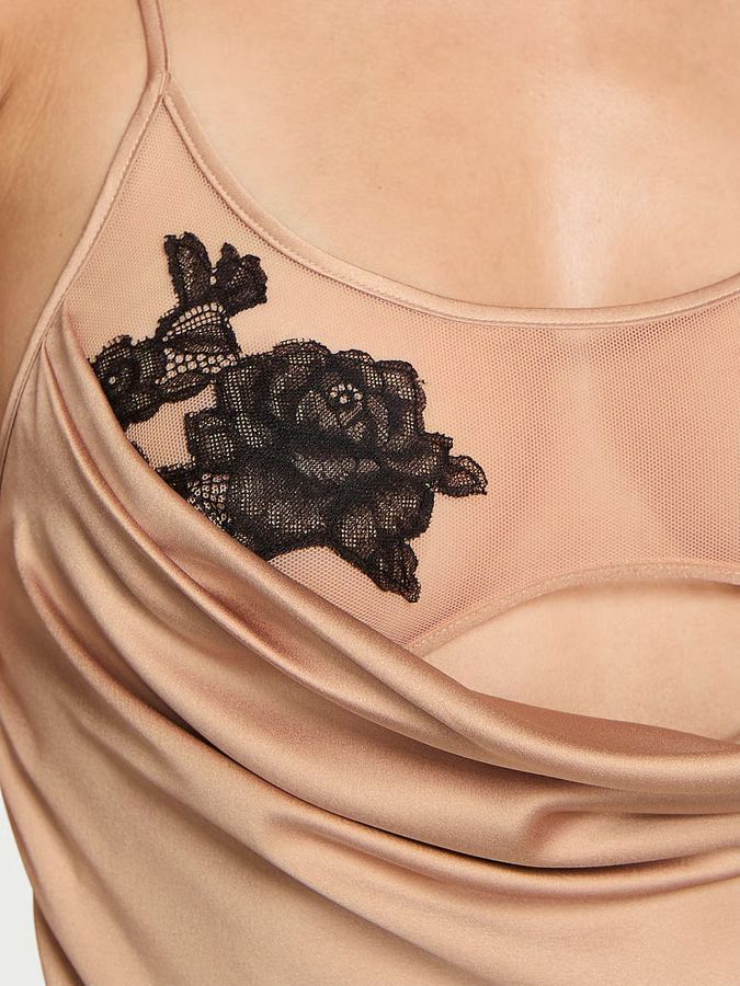 Атласный пеньюар Draped Victoria's Secret