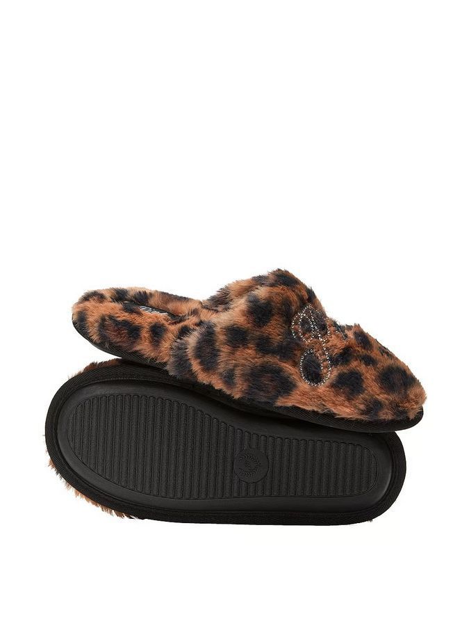 Тапочки Faux Fur Slippers PINK