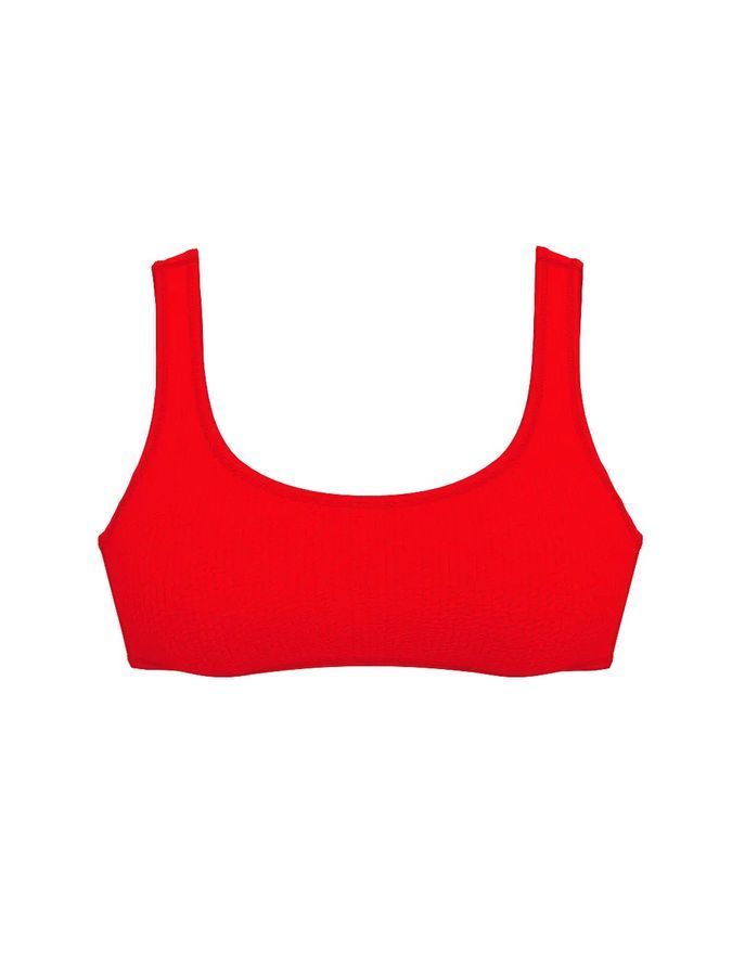 Купальник браллет с плавками тонг Crinkle Scoop Victoria's Secret