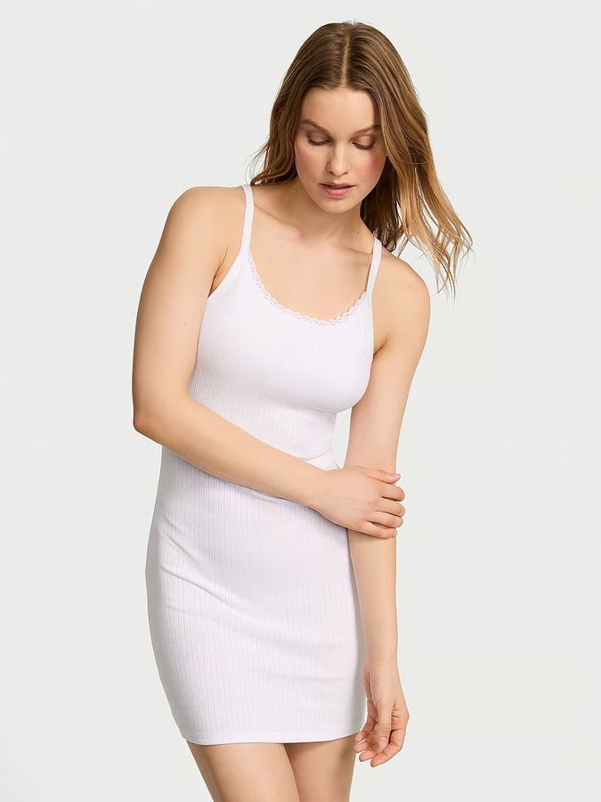 Ночная сорочка Pointelle Modal Slip Dress Victoria's Secret