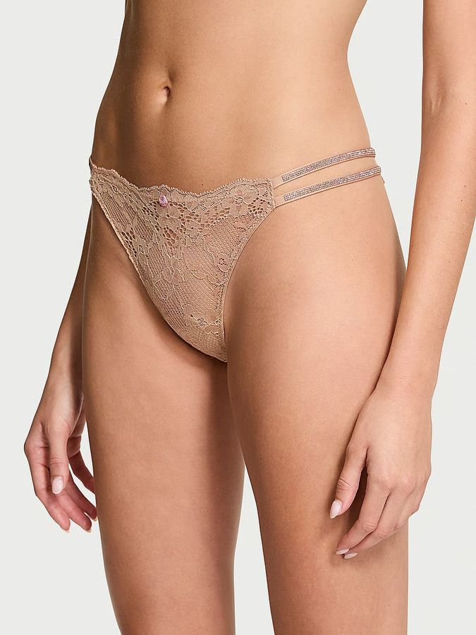Кружевные трусики бразилианы Twinkle Strap Dream Angels Victoria's Secret