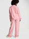 Пижама с штанами Flannel Long PJ Set PINK - 3