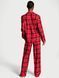 Пижама с штанами Flannel Long PJ Set Victoria's Secret - 6