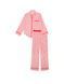 Пижама с штанами Flannel Long PJ Set PINK - 2