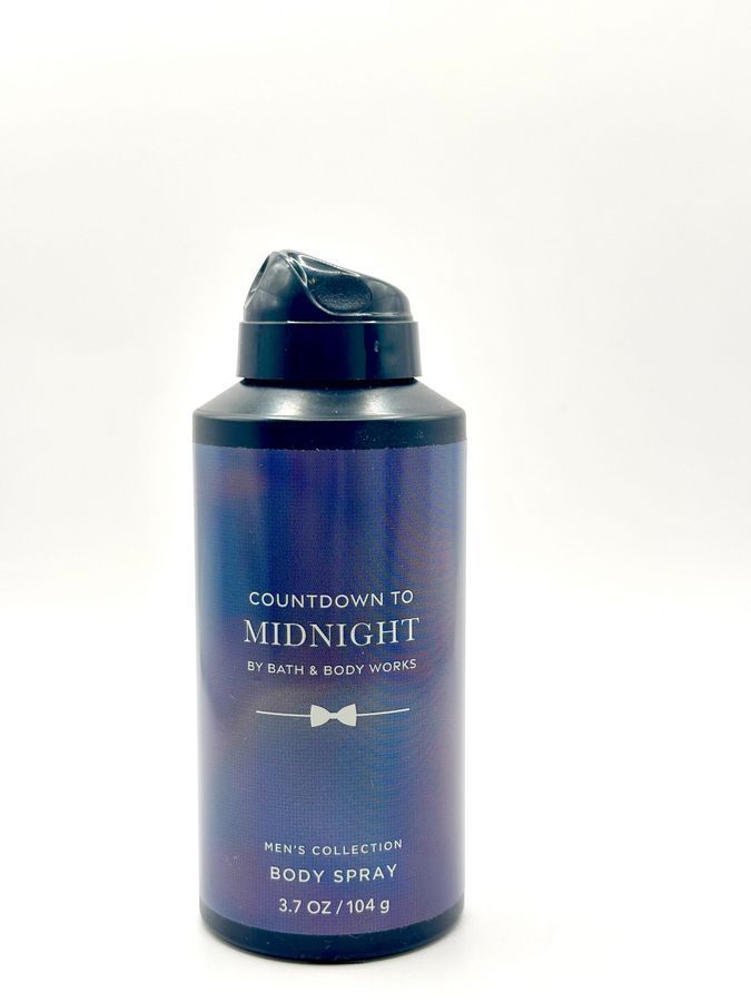 Мужской спрей для тела Midnight 104g Bath & Body Works