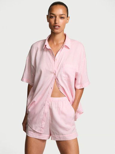 Пижама с шортиками Modal-Cotton Short PJ Set Victoria's Secret