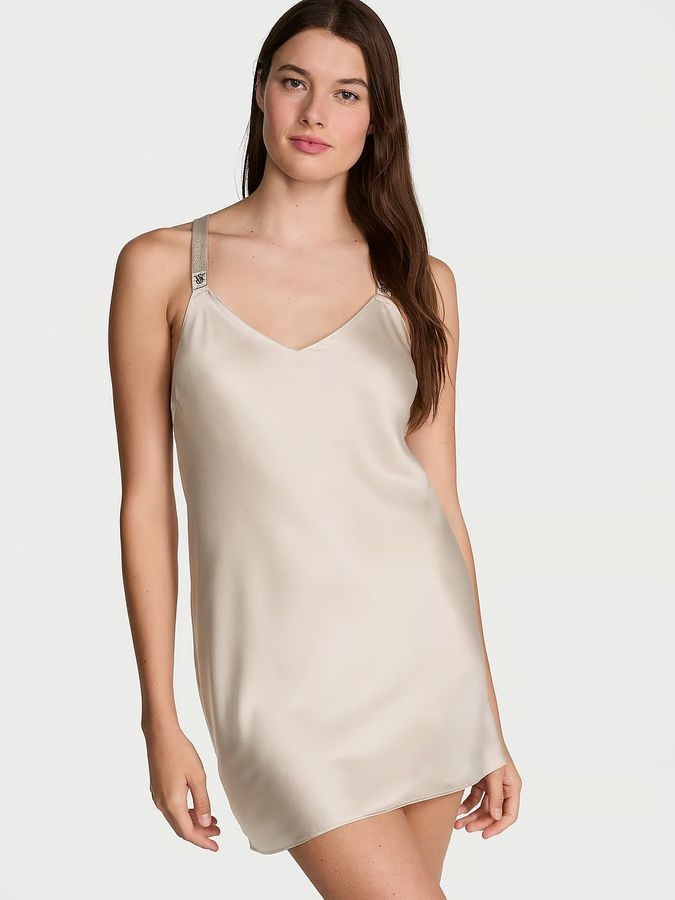 Атласный пеньюар Scattered Shine Victoria's Secret