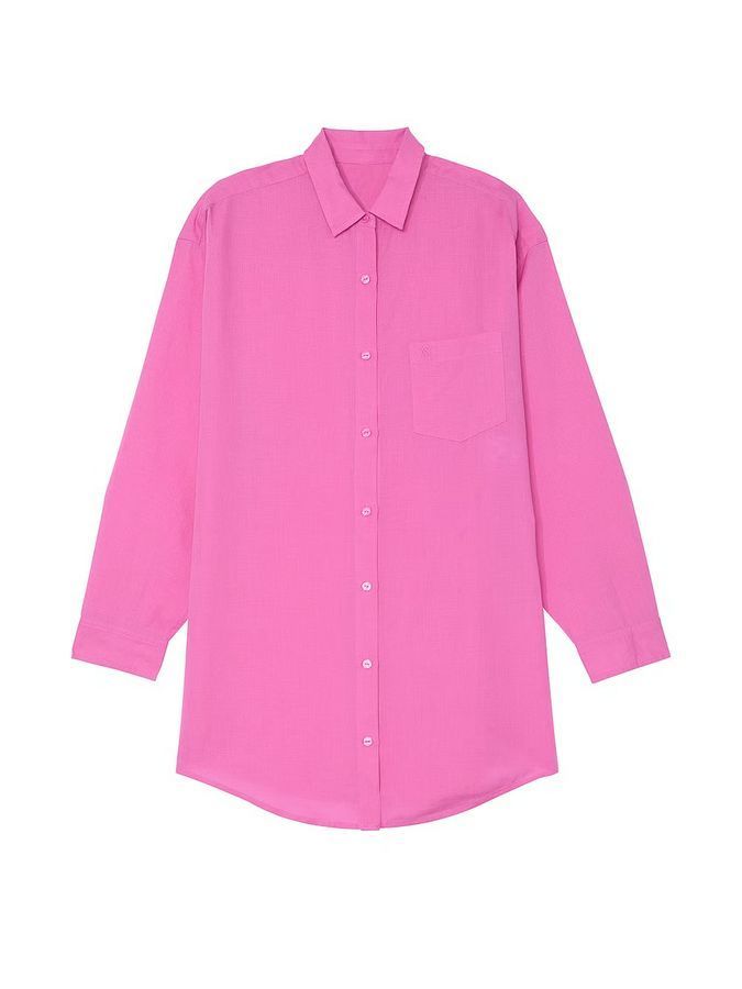 Рубашка Boyfriend Shirt Dress Victoria's Secret