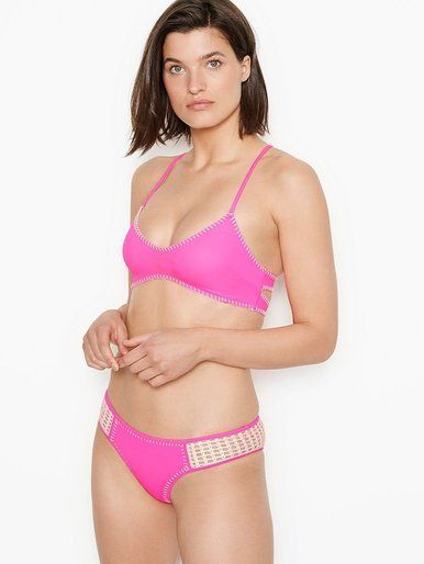 Купальник топ Crochet Racerback Kiawah Victoria's Secret