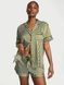 Атласная пижама с шортами Glazed Satin Short PjS Victoria's Secret - 1