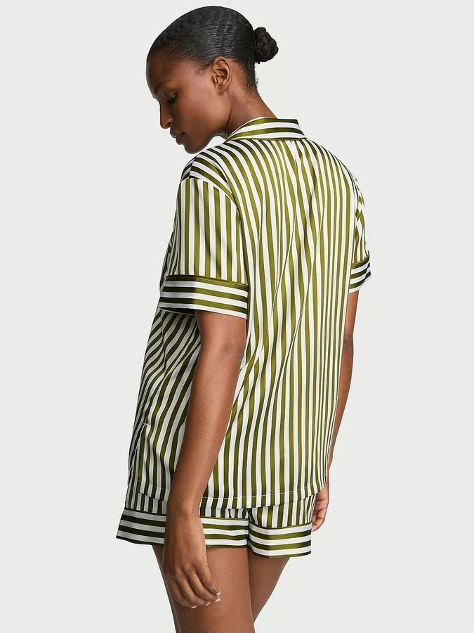 Атласная пижама с шортами Glazed Satin Short PjS Victoria's Secret