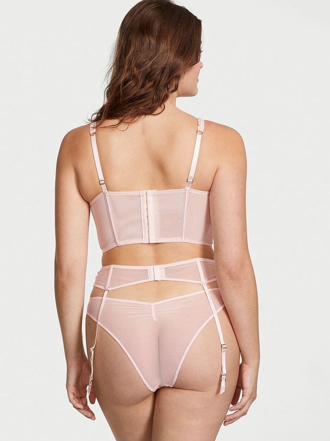 Пояс с подвязками Floral Heart Embroidery Dream Angels Victoria's Secret