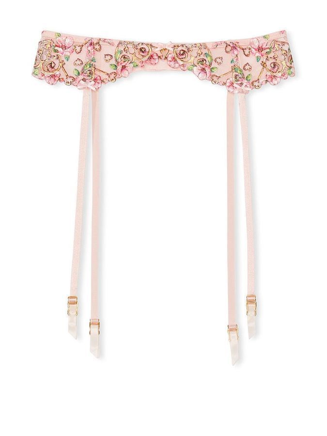 Пояс с подвязками Floral Heart Embroidery Dream Angels Victoria's Secret