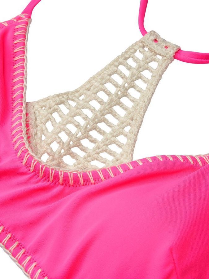 Купальник топ Crochet Racerback Kiawah Victoria's Secret