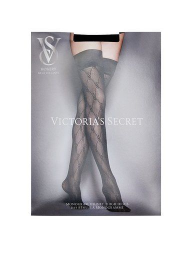Чулки Icon Logo Fishnet Very Sexy Victoria's Secret