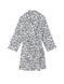 Короткий теплый халат Logo Short Cozy Robe Victoria's Secret - 2