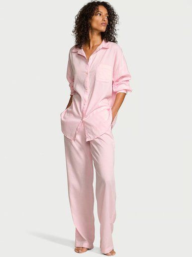 Пижама с штанами Modal-Cotton Eyelet PJ Set Victoria's Secret