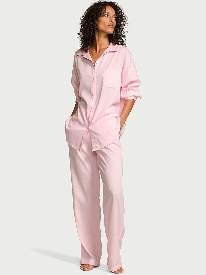 Пижама с штанами Modal-Cotton Eyelet PJ Set Victoria's Secret