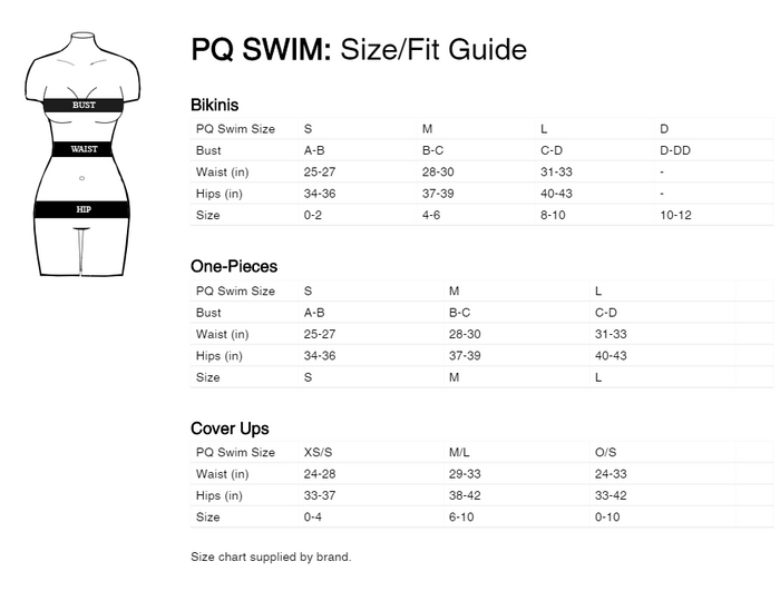 Кружевной треугольный купальник PAN Lace Tri PQ Swim