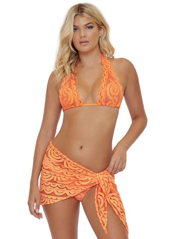 Кружевной купальник хальтер ORC Lace Halter PQ Swim Кружевной купальник хальтер ORC Lace Halter PQ Swim