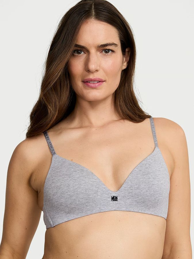 Бюстгальтер деми Cotton Logo The T-shirt Victoria's Secret