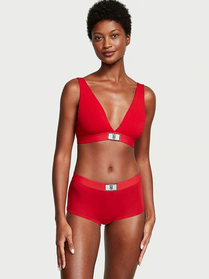 Хлопковый бюстгальтер без косточек Shine Lounge Bra Victoria's Secret Хлопковый бюстгальтер без косточек Shine Lounge Bra Victoria's Secret