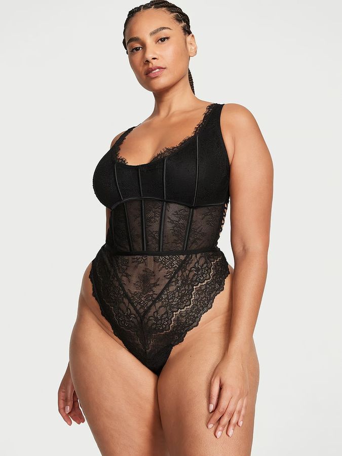 Боди корсет Vintage Lace Teddy Very Sexy Victoria's Secret